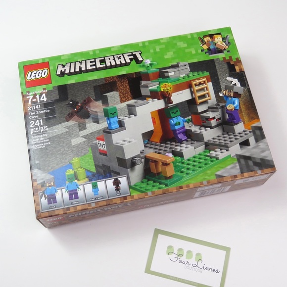 Lego Other - LEGO Minecraft The Zombie Cave 21141